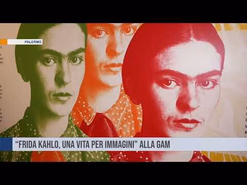 “Frida Kahlo, una vita per immagini” alla Gam di Palermo