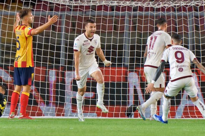 Il Torino espugna Lecce, decisiva la rete di Buongiorno