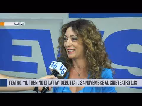 "Il trenino di latta" in scena il prossimo 24 novembre a Palermo