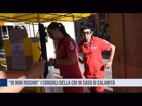 “Io non rischio” i consigli della CRI in caso di calamità
