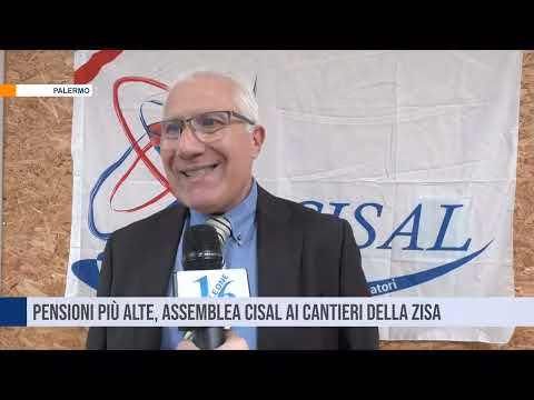 Pensioni più alte, assemblea Cisal ai Cantieri culturali alla Zisa