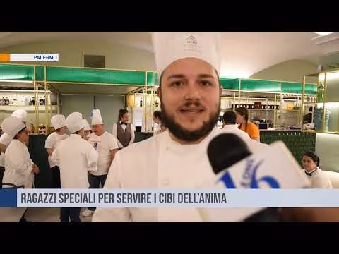 Ragazzi speciali per servire i cibi dell’anima