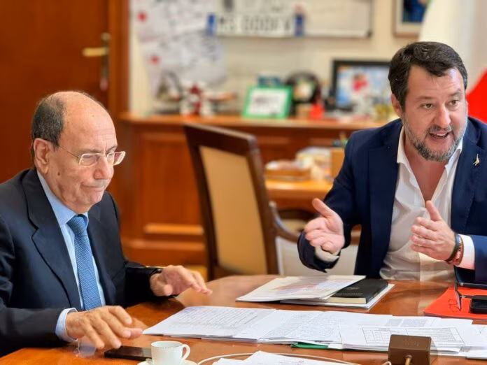 Salvini a Schifani “Pieno apprezzamento per il governo siciliano”
