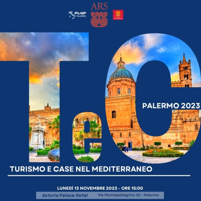 Turismo e case nel Mediterraneo, il 13 novembre convegno Fiaip a Palermo