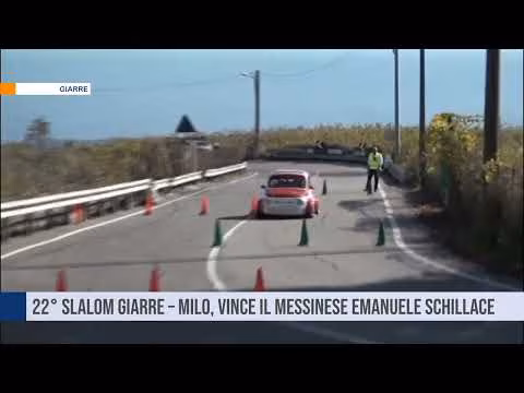 22° Slalom Giarre – Milo: vince Emanuele Schillace