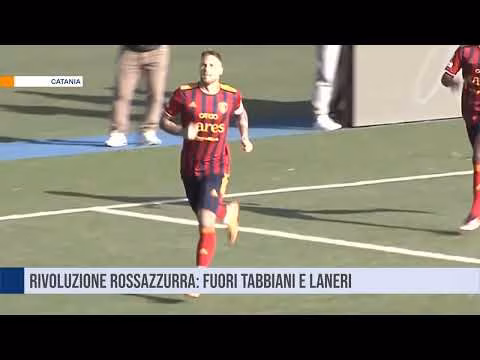 A Catania, rivoluzione rossazzurra: fuori Tabbiani e Laneri