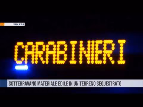 Bagheria, sotterravano materiale edile in un terreno sequestrato: cinque denunciati