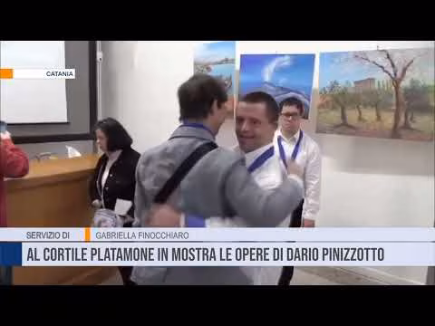 Catania, al cortile Platamone in mostra le opere di Dario Pinizzotto