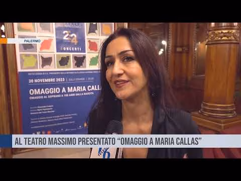“Omaggio a Maria Callas” al teatro Massimo di Palermo