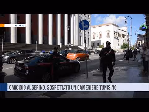 Palermo. Omicidio algerino