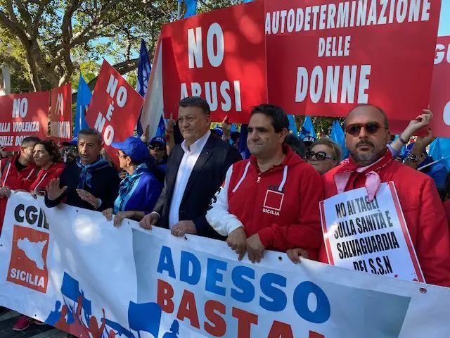 Sciopero Cgil-Uil in Sicilia, manifestazione regionale a Siracusa