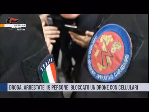 Siracusa. Traffico di droga. Arrestate 19 persone