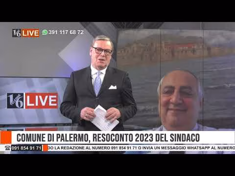 16 LIVE - COMUNE DI PALERMO, RESOCONTO 2023 DEL SINDACO ROBERTO LAGALLA 23 12 2023