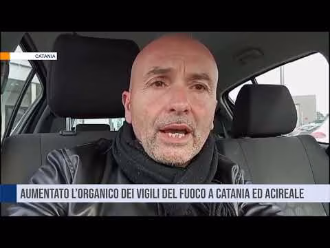 Aumentato l’organico dei Vigili del Fuoco a Catania ed Acireale