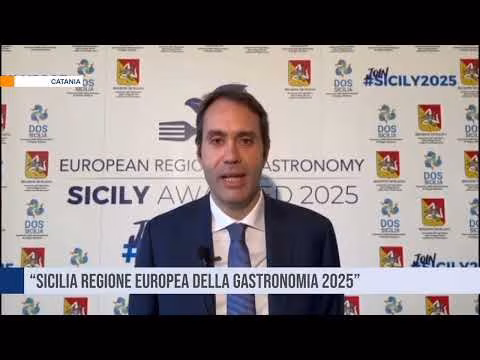 “Sicilia Regione europea della gastronomia 2025”