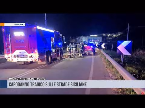 Capodanno tragico sulle strade siciliane