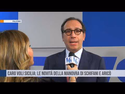 Caro voli Sicilia: le novità della manovra di Schifani e Aricò