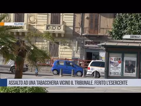 Palermo. Assalto ad una tabaccheria vicino il tribunale