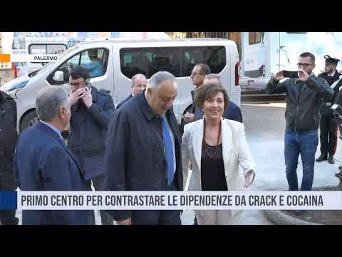 Palermo. Inaugurato il primo centro per combattere le dipendenze da crack e cocaina.