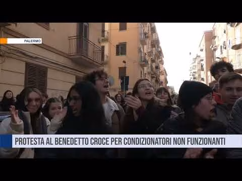 Palermo, protesta al Benedetto Croce per il mancato riscaldamento