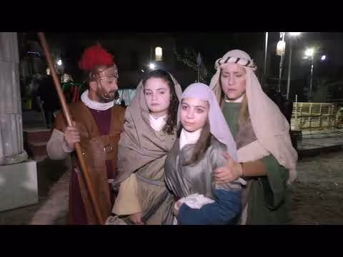 SPECIALE PRESEPE VIVENTE SPAZIO GIOVANI CASTELDACCIA 2023