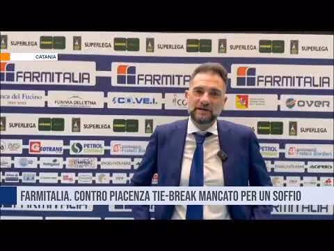 Volley. Farmitalia Saturnia - Contro Piacenza