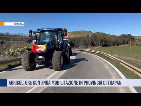 Agricoltori: continua mobilitazione in provincia di Trapani