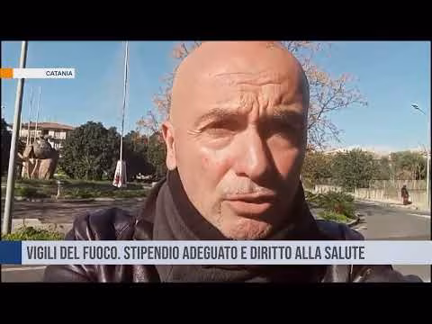 Catania. Vigili del Fuoco