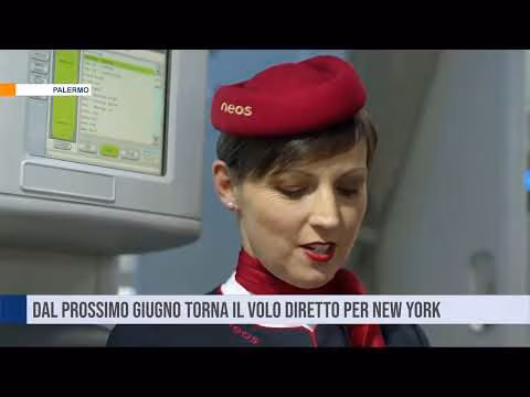 Dal prossimo giugno torna il volo diretto Palermo New York