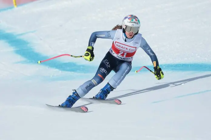 Doppietta azzurra a Crans Montana, vince Bassino su Brignone