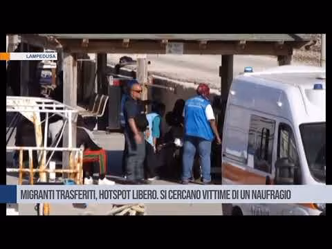 Lampedusa. Migranti trasferiti, hotspot libero