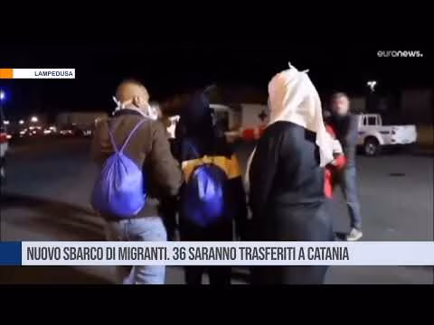 Lampedusa. Nuovo sbarco di migranti