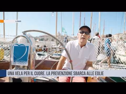 Lipari, una vela per il cuore