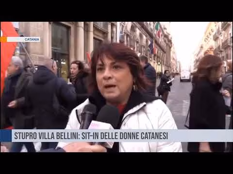 Stupro Villa Bellini: sit – in delle donne catanesi