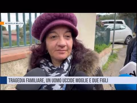 Tragedia ad Altavilla Milicia: Uccide moglie e due figli di 5 e 16 anni e si consegna ai Carabinieri