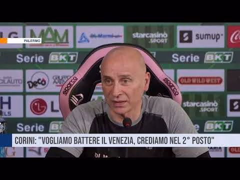 Corini: "Vogliamo battere il Venezia, crediamo nel 2° posto"