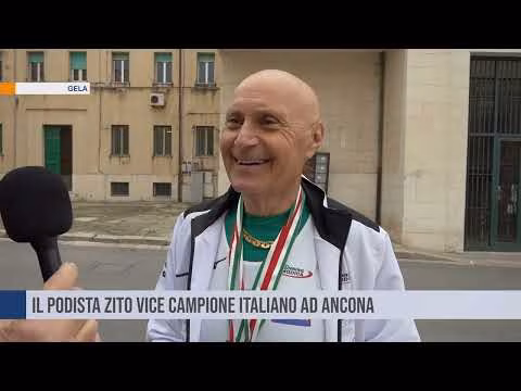 Gela, il podista Zito vice campione italiano ad Ancona