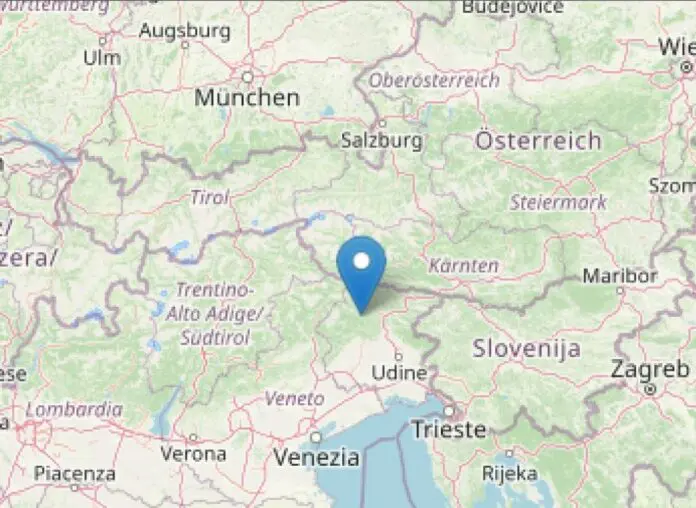 Terremoto di magnitudo 4