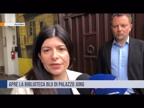 Apre la Biblioteca Blu di Palazzo Jung di Palermo