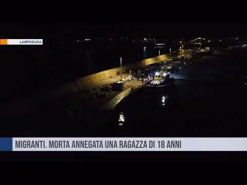 Lampedusa. Migranti
