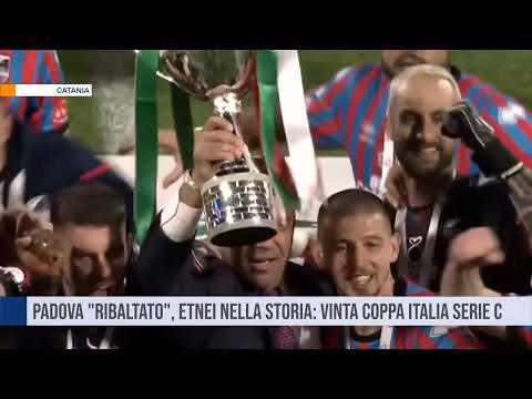 Padova "ribaltato", Catania nella storia: vinta Coppa Italia Serie C