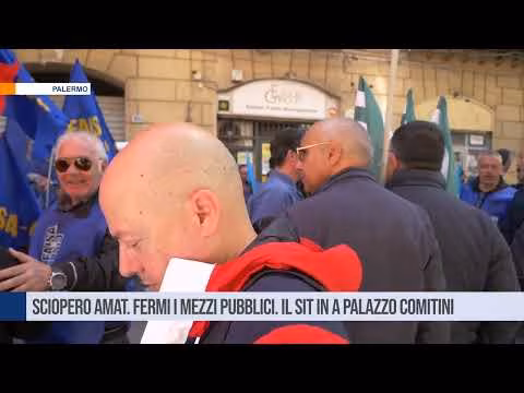 Palermo. Sciopero Amat. Fermi i mezzi pubblici