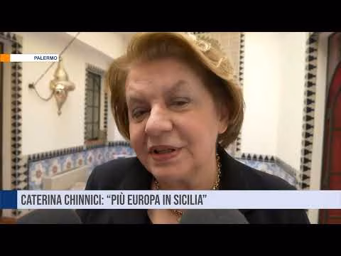 Caterina Chinnici: "Più Europa in Sicilia!