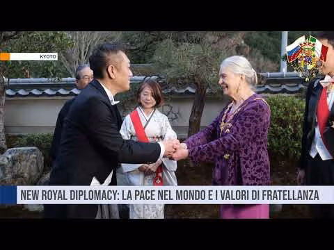 La missione per affermare la pace del mondo da parte della New Royal Diplomacy.