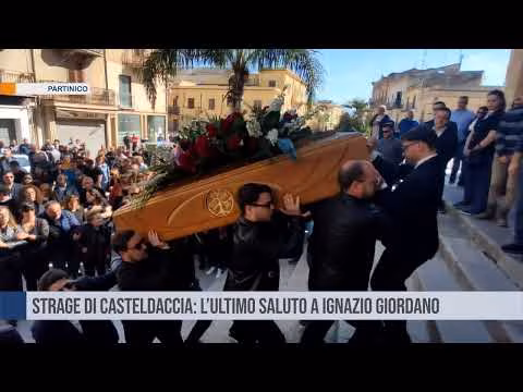 Partinico: l’ultimo saluto a Ignazio Giordano