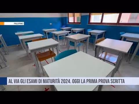 Al via gli esami di maturità 2024