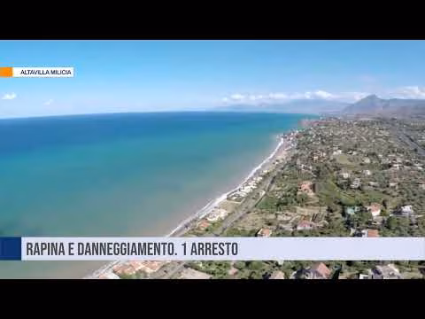 Altavilla Milicia. Rapina e danneggiamento