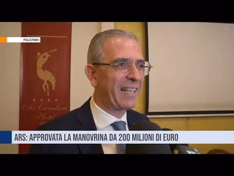 Ars: approvata la manovrina da 200 milioni di euro