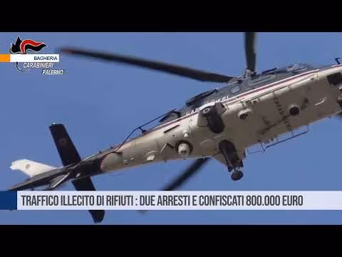 Bagheria. Traffico illecito di rifiuti due arresti e confisca da 800