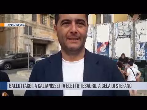 Ballottaggi. A Caltanissetta eletto Tesauro